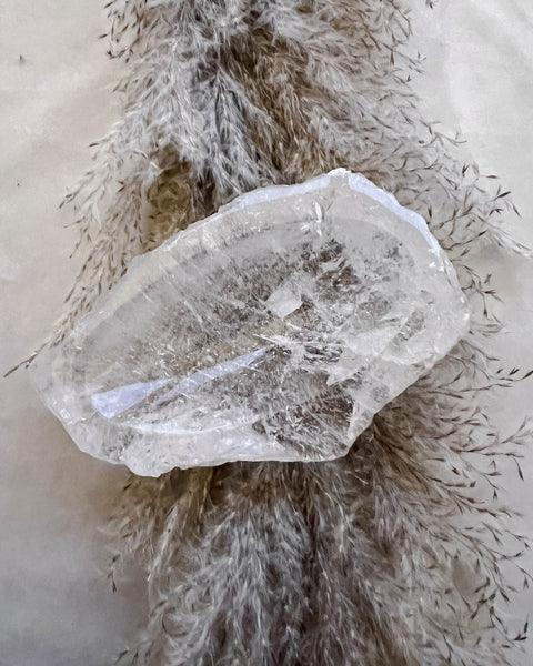 Bergkristall Schale